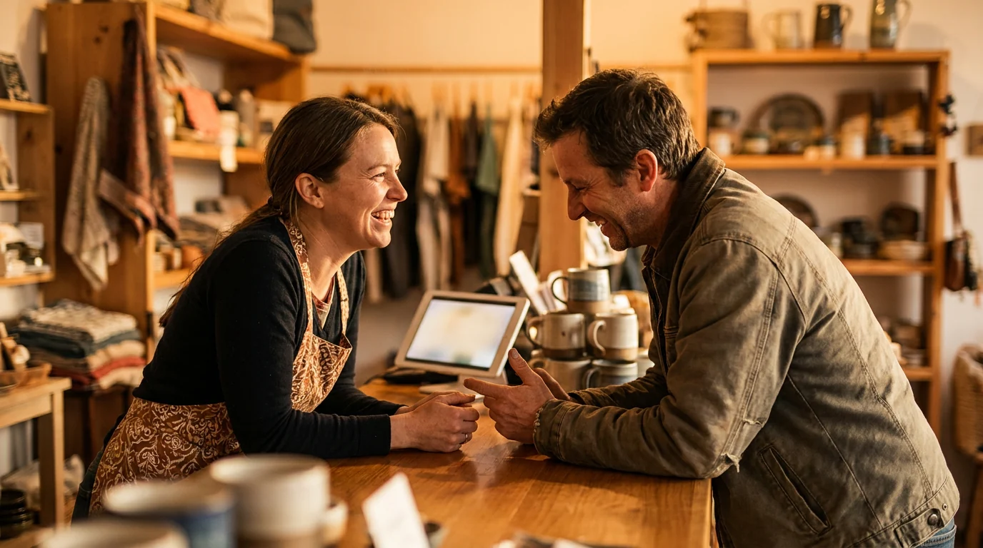 Un agente AI gestisce il lavoro ripetitivo mentre il titolare si dedica ai clienti
