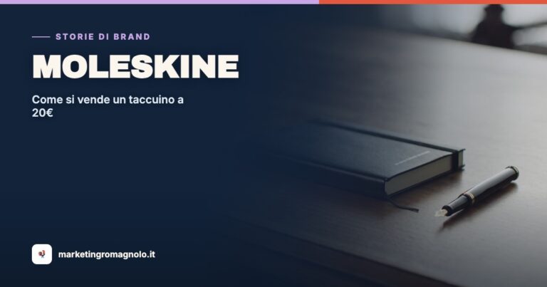Storie di Brand: Moleskine — come si vende una storia invece di un quaderno