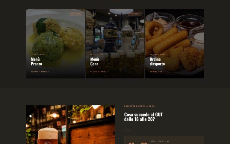 GUT Birreria: il restyling che porta online tavoli, asporto e fedeltà