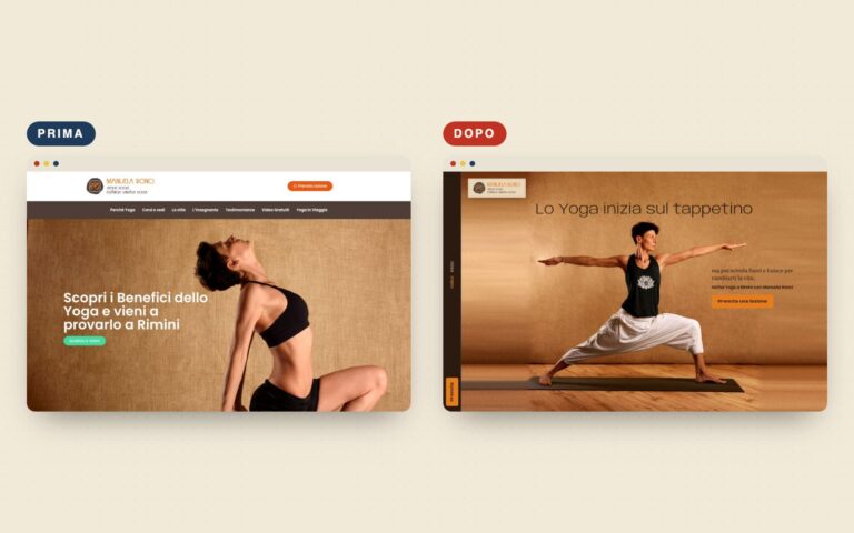 Manuela Ronci: la home che respira, per lo yoga a Rimini